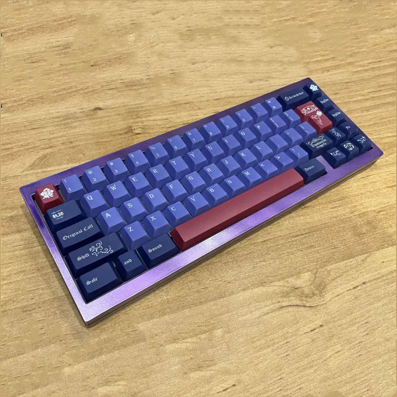 NEO aspect roselia keycap rosebush Cherry profile Dye subbed Keys 140สำหรับ MX SWITCH คีย์บอร์ดเล่นเกมเชิงกล