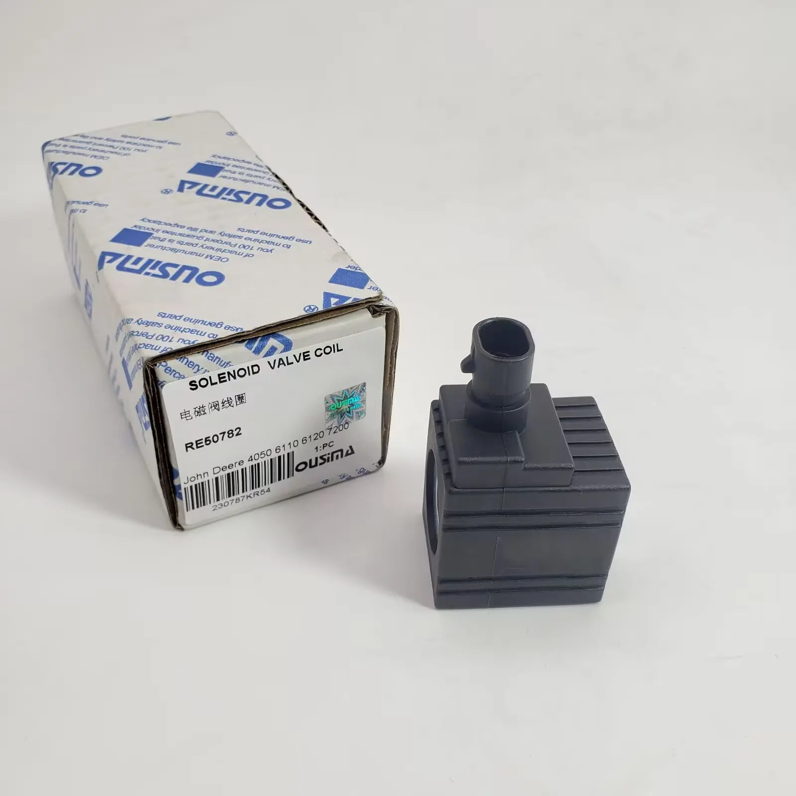 OUSIMA Construction Machinery Parts RE50782 SOLENOID VALVE COIL for    4050 6110 6120 7200