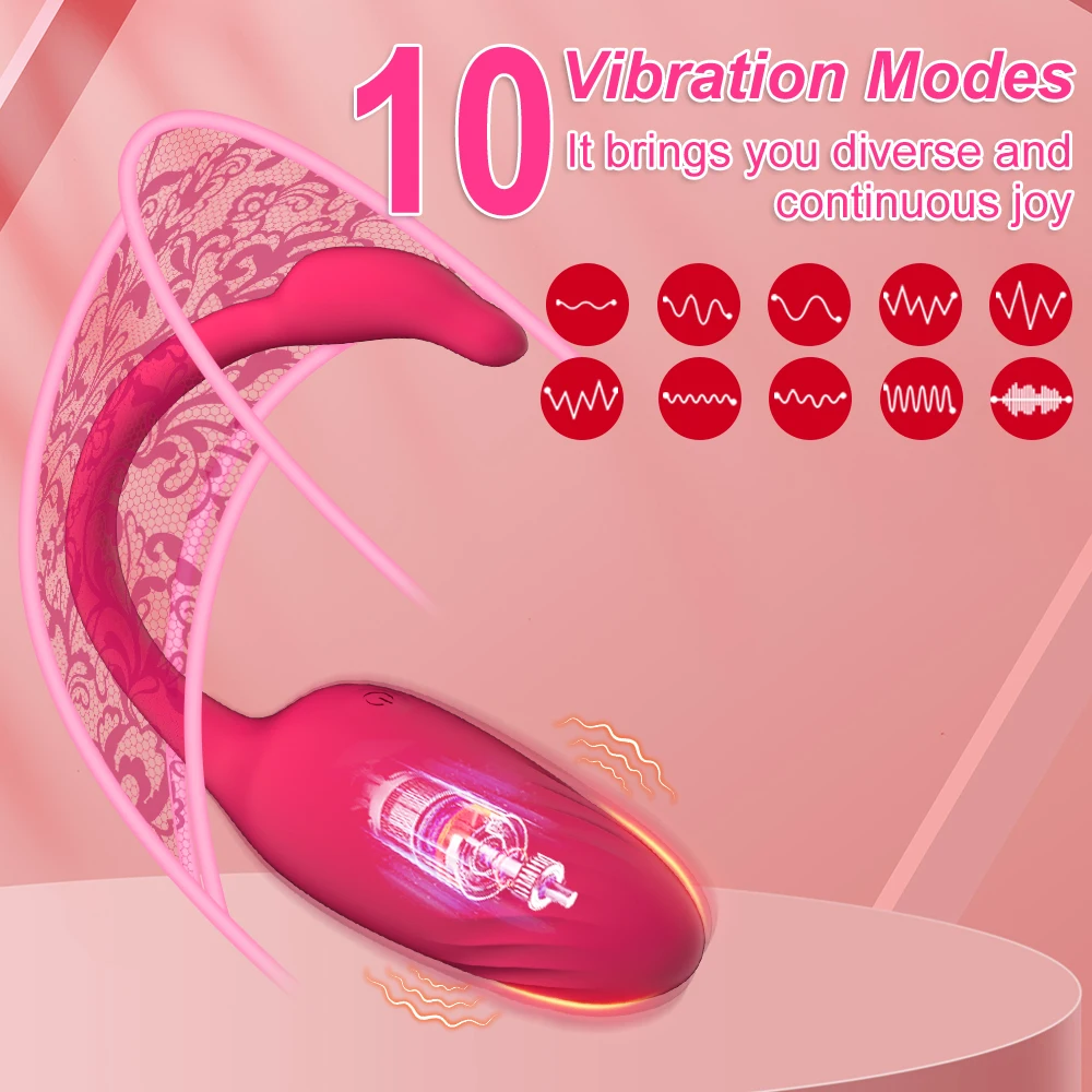 هزاز بلوتوث لاسلكي للنساء ، مدلك المهبل الأنثوي ، اهتزاز البيض ، G-Spot ، محفز البظر ، لعبة الجنس الاستمناء ، التطبيق #2