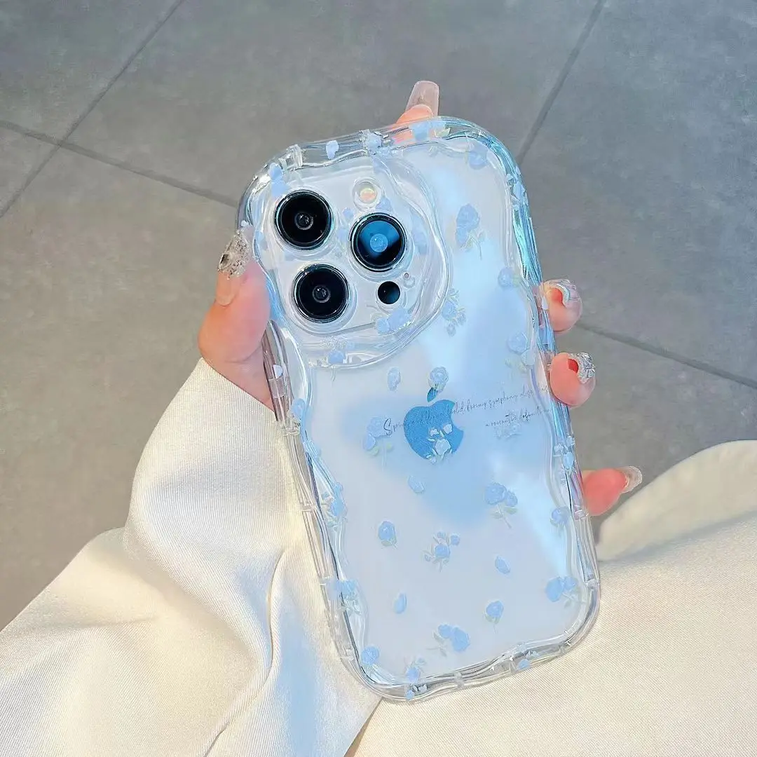 Fragmented flowers Phone Case For OPPO A78 A58 A98 5G A58 A38 4G A94 F17 F19 F11 F9 Reno 5 6 7 4 Pro Soft Silicone Cover