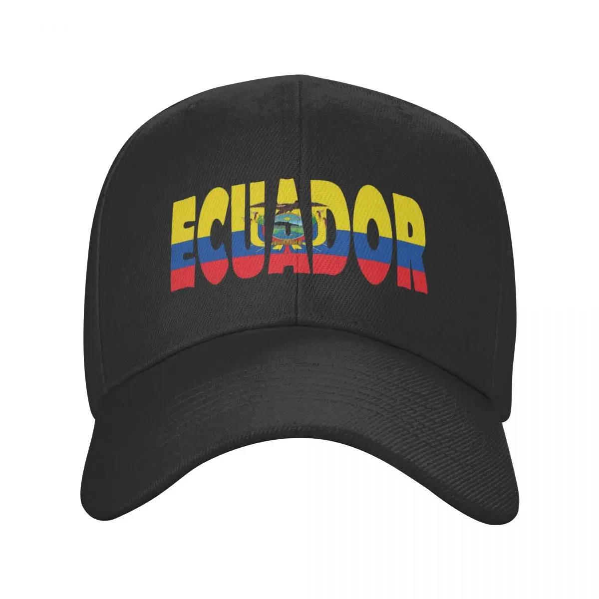 

Cool Ecuador Flag Baseball Cap Men Women Custom Adjustable Unisex Ecuadorean Proud Dad Hat Hip Hop Snapback Caps