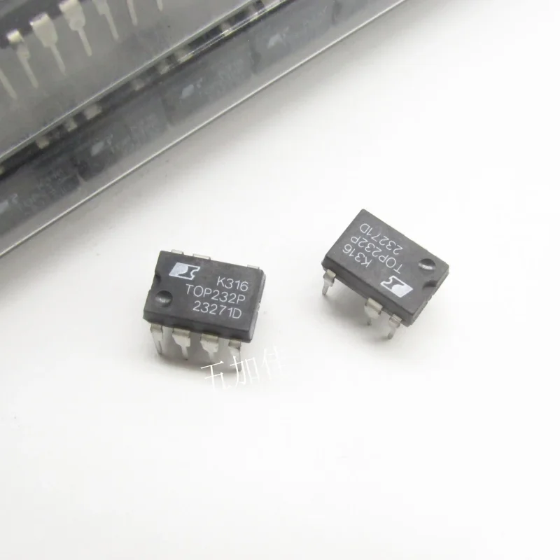 10-100pcs TOP232P plug-in 7-pin LCD power management IC chip DIP-7