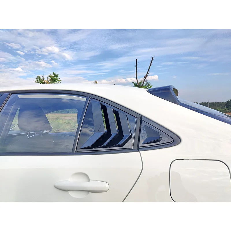 Fit For Toyota Corolla Sedan 2019 2020 2021 2022 2023  Rear Side Vent Window Scoop Louver Trim Cover Auto Accessories