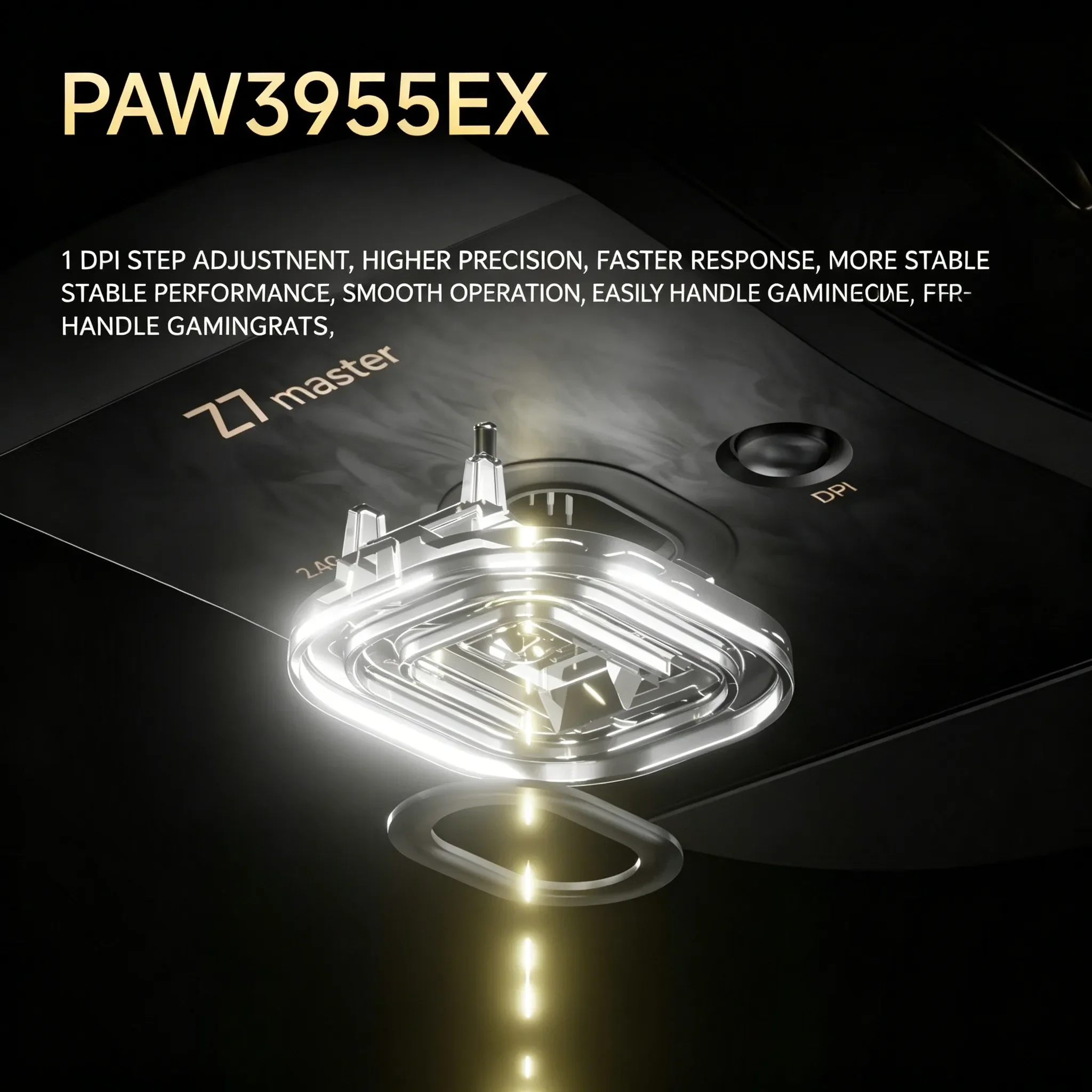 EWEADN Z7 Master PAW3955 EX Dual 8K Polling Rate Carbon Fiber Wireless Gaming Mouse 52g Ultra Lightweight Nordic 54L15 Ergonomic
