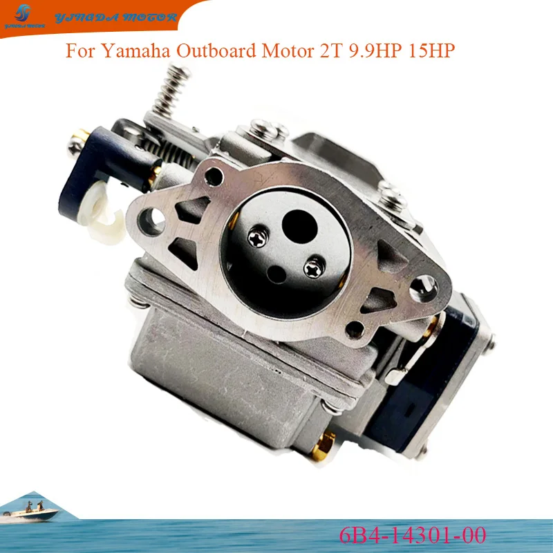 

Высококачественный карбюратор в сборе 6B4-14301-00 для подвесного мотора Yamaha E9,9DMH E15DMH 2-тактный 9,9 л.с., 15 л.с., заводская рекламная акция