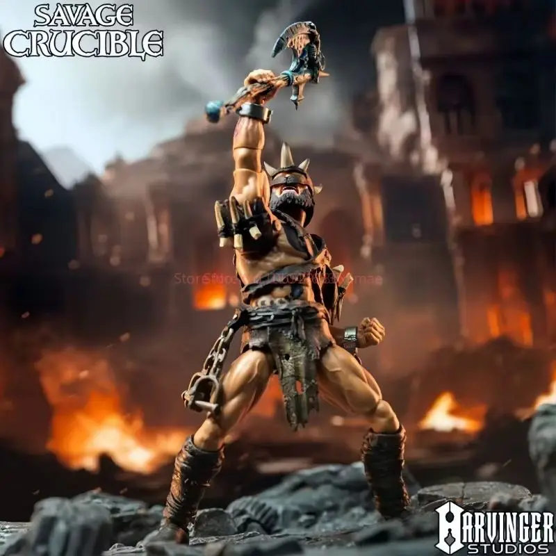 Neue Heiße 1/12 Harbinger Studios Savage Crucible Valenox Wf Ausstellung Begrenzte Luxus Edition Action Figur Anime Modell Spielzeug Geschenk