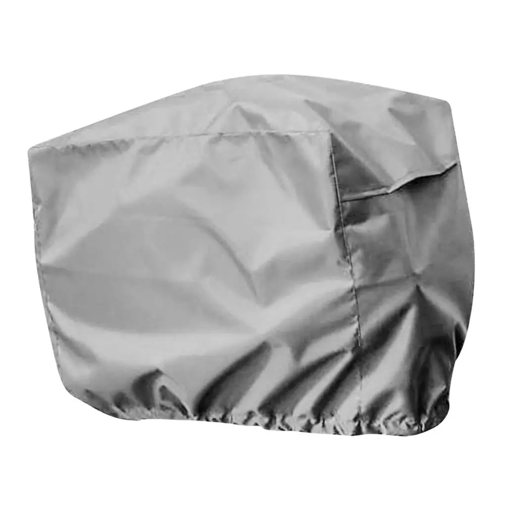 Vented Waterproof Engine Cover for Outboard Motor Boat Resistant Shell Oxford Cloth Protector for Marine Use