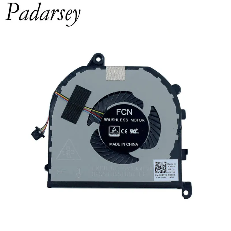 Padarsy – ventilateur de refroidissement CPU de remplacement, pour Dell XPS 15 9570 XPS 15-9570 Series, FKCH 008YY9 TK9J1