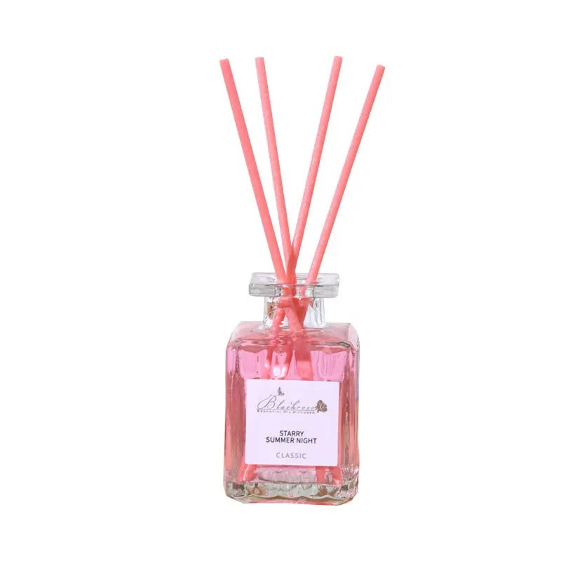 50ml Reed Diffuser Bottle with Essential Oil Lavender Osmanthus Peach Diffuser Sets Hotel Home Aromatherapy Air Fresh Fragrance