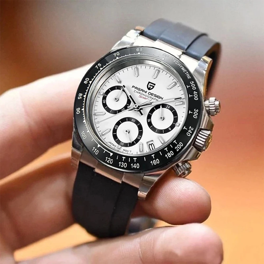 

PAGANI DESIGN 2023 New Men's Watches Top Brand Men's Sports Quartz Watch Automatic Date Sapphire Luxury Chronograph Reloj Hombre