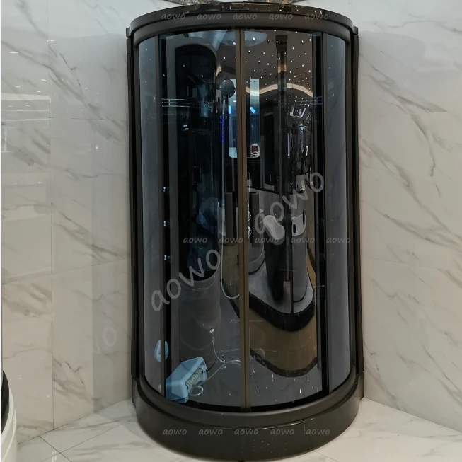 Ethiopian Japanese Style 1 Person Steam Box Jackozi Tub New Design Steam Cabin Hammam Halotherapy Yacuzzi