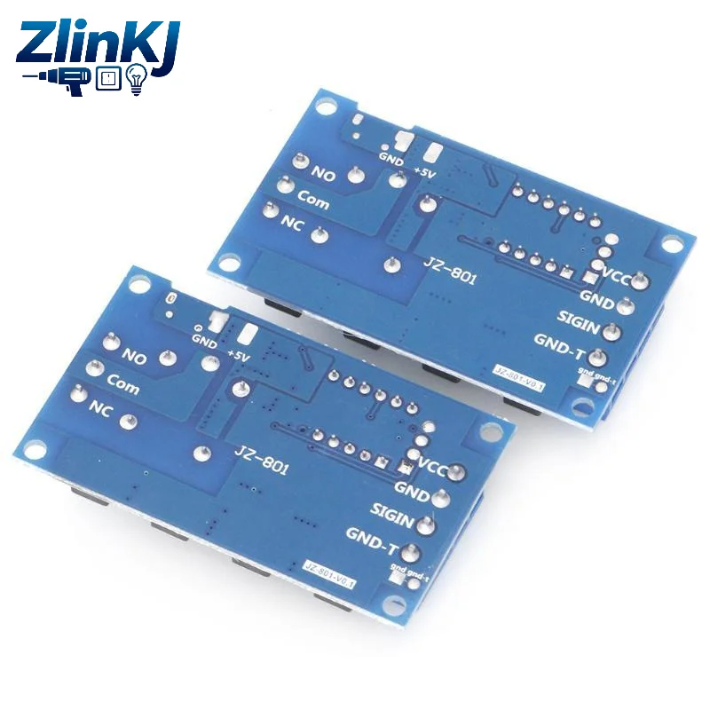 DC 6-30V Timer Relay Programmable Delay Relay Module Cycle Timer With LED Display 6V 9V 12V 24V Support Micro USB
