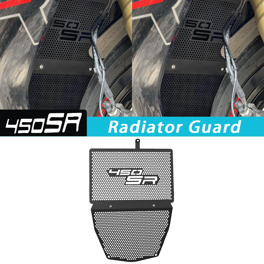 

ДЛЯ CFMOTO 450SR 450SR-S 450SS 2020 ~ 2025 2024 2023 2022 2021 аксессуары для мотоциклов защита радиатора масляный радиатор крышка протектор