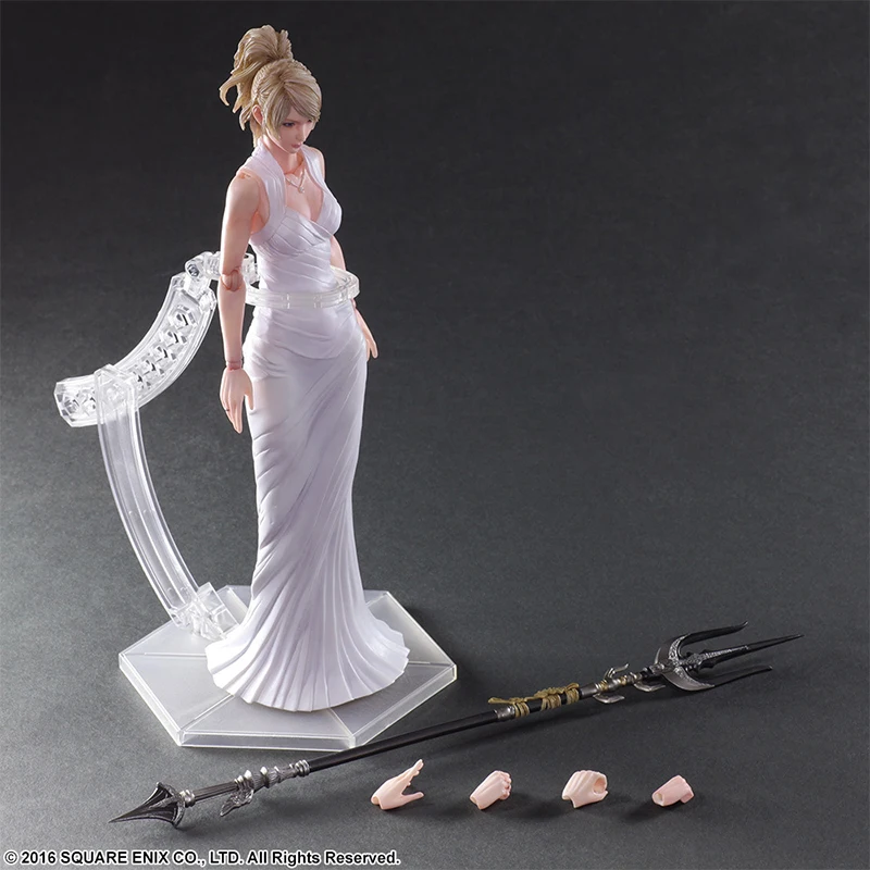 Playarts Pa Changes Final Fantasy Xv Sword Of Kings Luna Freya Mobile Figurine Toy Model