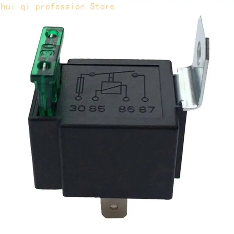 Universal DC12V 30Amp Kfz-Relais mit integriertem Sicherungsschutz 4-Pin SPST für verschiedene Fahrzeugmodelle H8WE – Detail 4