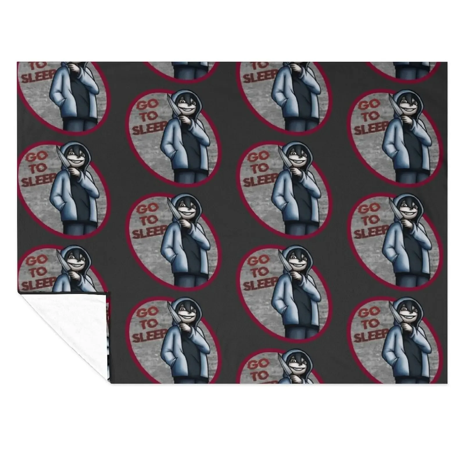 

Jeff the Killer Throw Blanket for sofa Vintage Quilt Luxury Designer Blankets