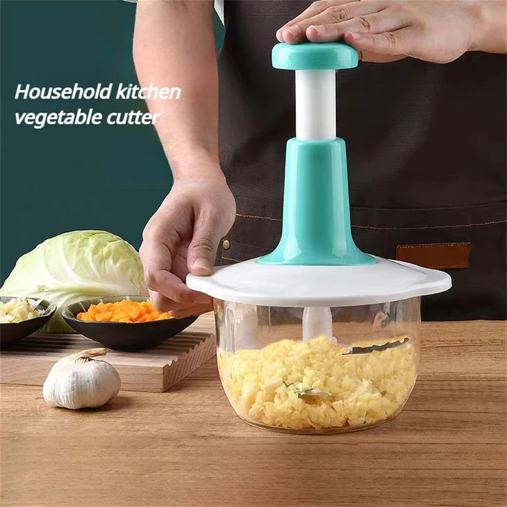

Manual Meat Chopper Versatile Stainless Steel Kitchen Tool Meat Vegetables Fruits Essential Kitchen Chef Multifunctional Gadget