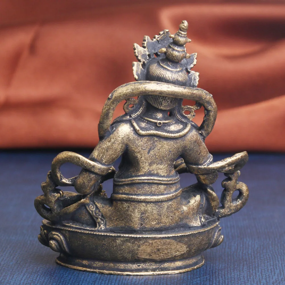 

Brass Buddha Decor naments Creative Style Desktop Crafts Figurine Home Desktop Buddha Adornment Decor Mini Model