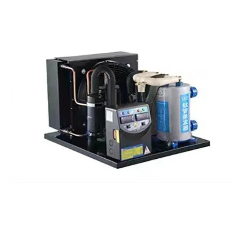 Nueva máquina eléctrica de agua fría para mariscos, refrigerador para estanque de peces, refrigeración integrada para pecera, Refrigera de temperatura constante