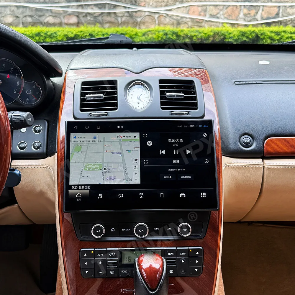11.6 “ For Maserati Quattroporte 2008-2012 Android 13 Car Radio Touch Screen Carplay GPS Navigation Video Player Multimedia HU