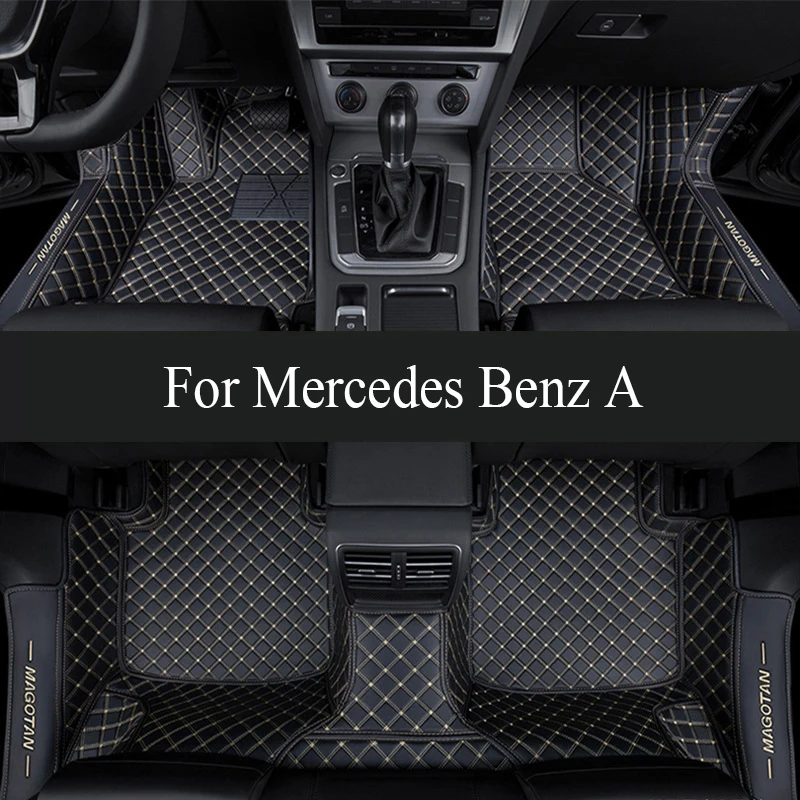 

Car Floor Mats For Mercedes Benz A Class W176 2013~2018 Auto Dirt-resistan Carpet Waterproof Floor Mats Car trunk mat Interior