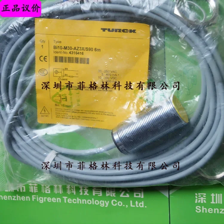 2026 [Physical Photo] Bi10-M30-AZ3X/S90 6M Turk TURCK Proximity Switch