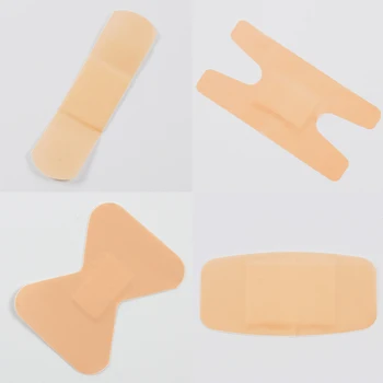 Verschiedene Pflaster wasserdicht Bandaid einfache atmungsaktive Kissen Kleber Gips Wunde Hämostase Aufkleber Band Erste-Hilfe-Banda