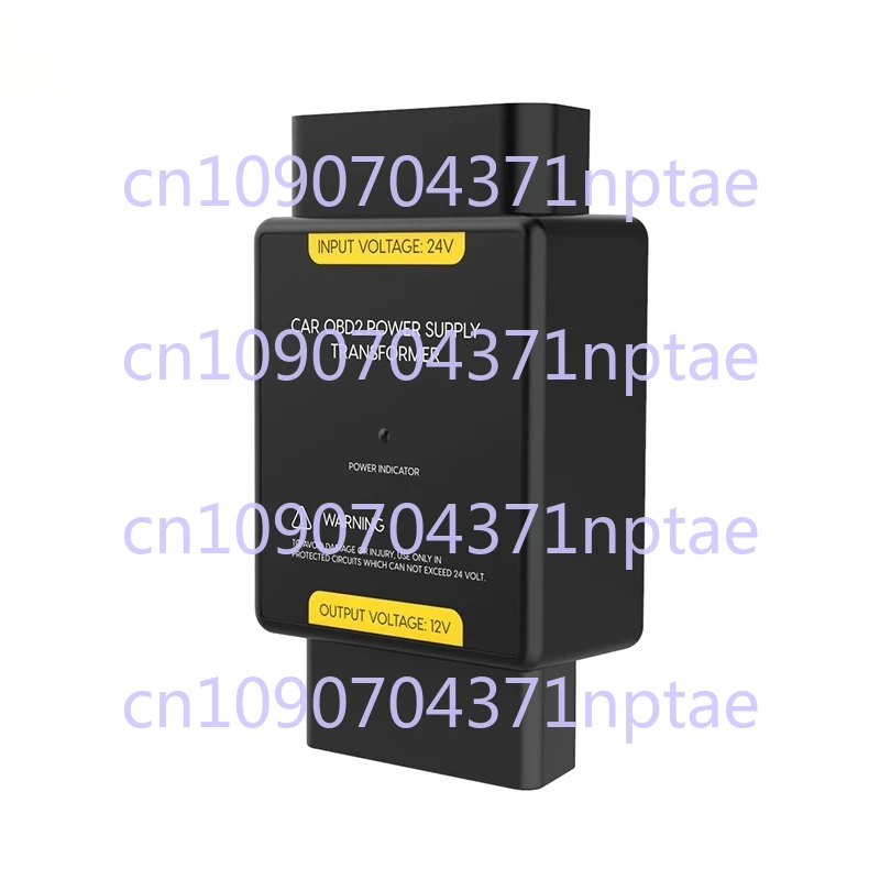 

24V To 12V Converter Truck Bus Car OBD Power Supply Step-down Device