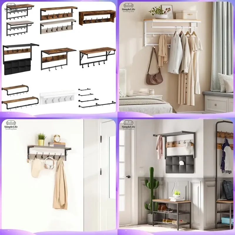 porte-manteau-mural-robuste-en-metal-avec-crochets-pour-entree-couloir-vetements-chapeaux-sacs-rangement-et-decoration-interieure