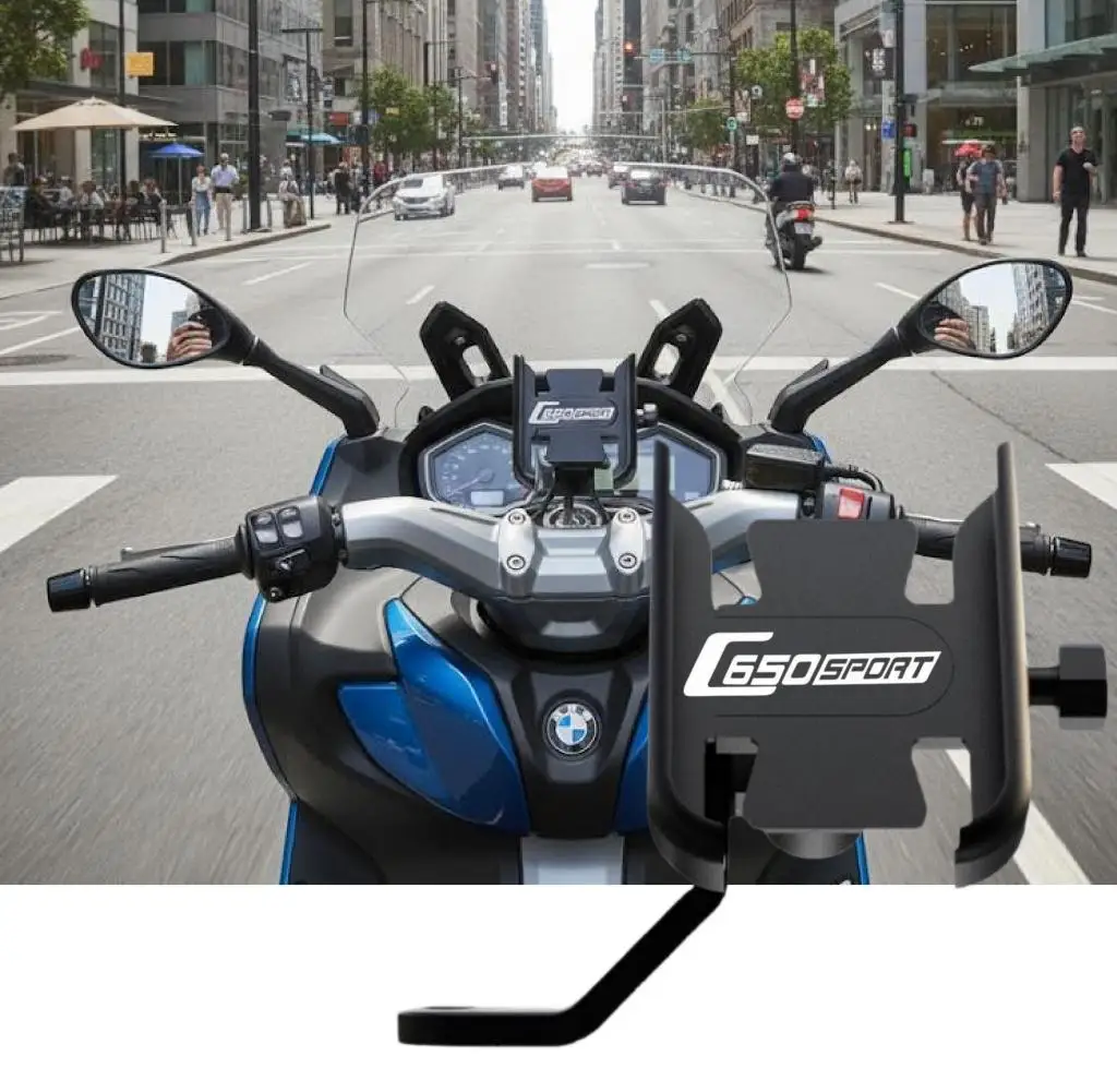 Мотоциклетный мобильный телефон для BMW C650 C650 SPORT C650SPORT 2015 2016 2017, держатель для телефона на руль скутера, GPS-подставка, кронштейн Мотоциклетный мобильный телефон для BMW C650 C650 SPORT C650SPORT 2015 2016 2017, держатель для телефона на руль скутера, GPS-подставка, кронштейн