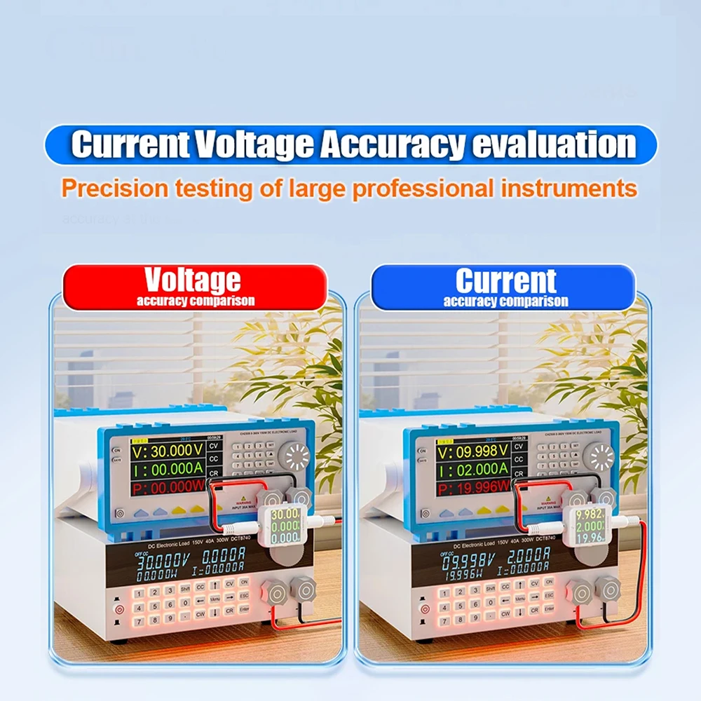 B50 DC 4,5–80 V 0–6 A 0–600 W Hochpräzises digitales Spannungs-, Strom- und Leistungsmessgerät DC5.5 Tester 5517/5521/5525 Multimeter – Detail 24