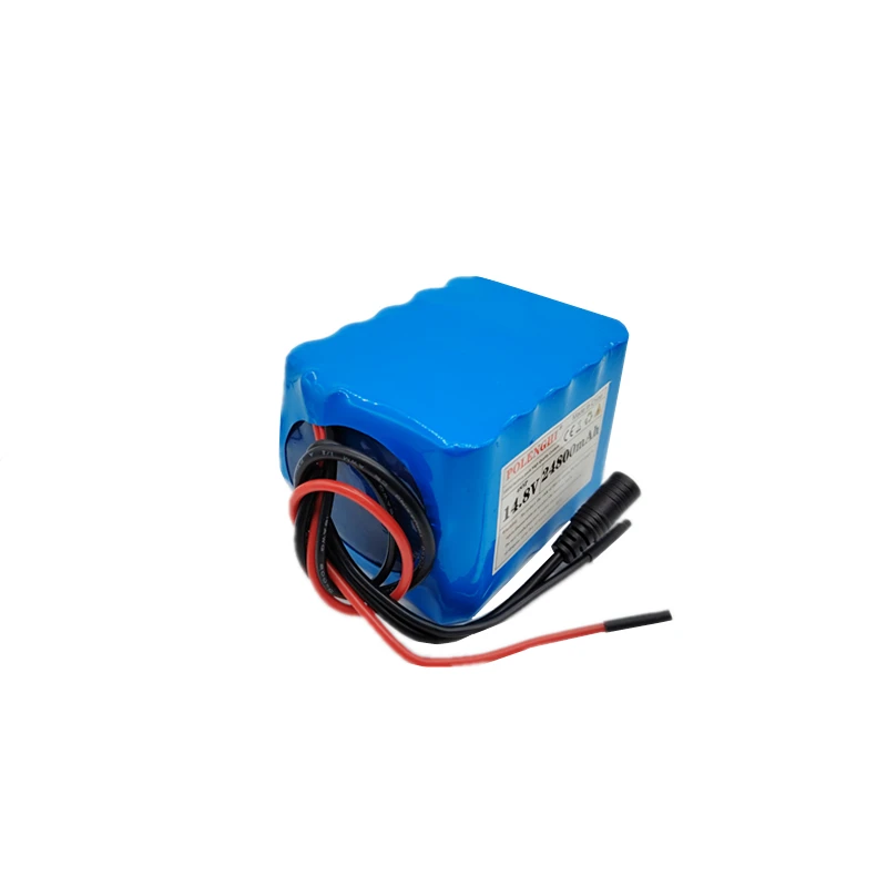 POLENGHI Durable True Capacity 14.8V 24.8Ah 18650 Lithium ion Rechargeable Battery 12V 24800mAh 16.8V 2A Battery Charger