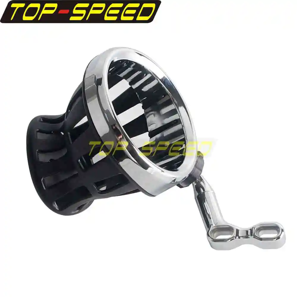 For Harley Pan America BMW Ducati Honda Gold Wing Kawasaki Vulcan Yamaha Victory Suzuki Universal Motorcycle Cup Holder Bracket view 5