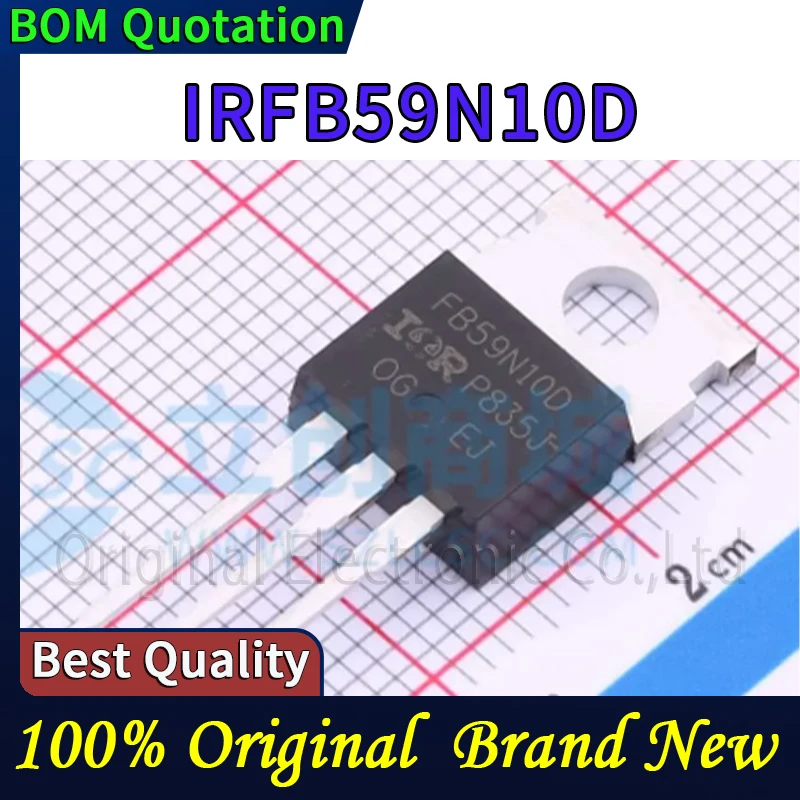 10pcs/lot IRFB59N10D Original  In stock High quality
