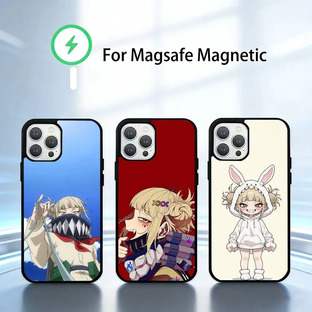 

toga Himiko Phone Case For iPhone 14,16,15,13,17,12,Plus,Pro,Max Magnetic For Magsafe Frosted Cover