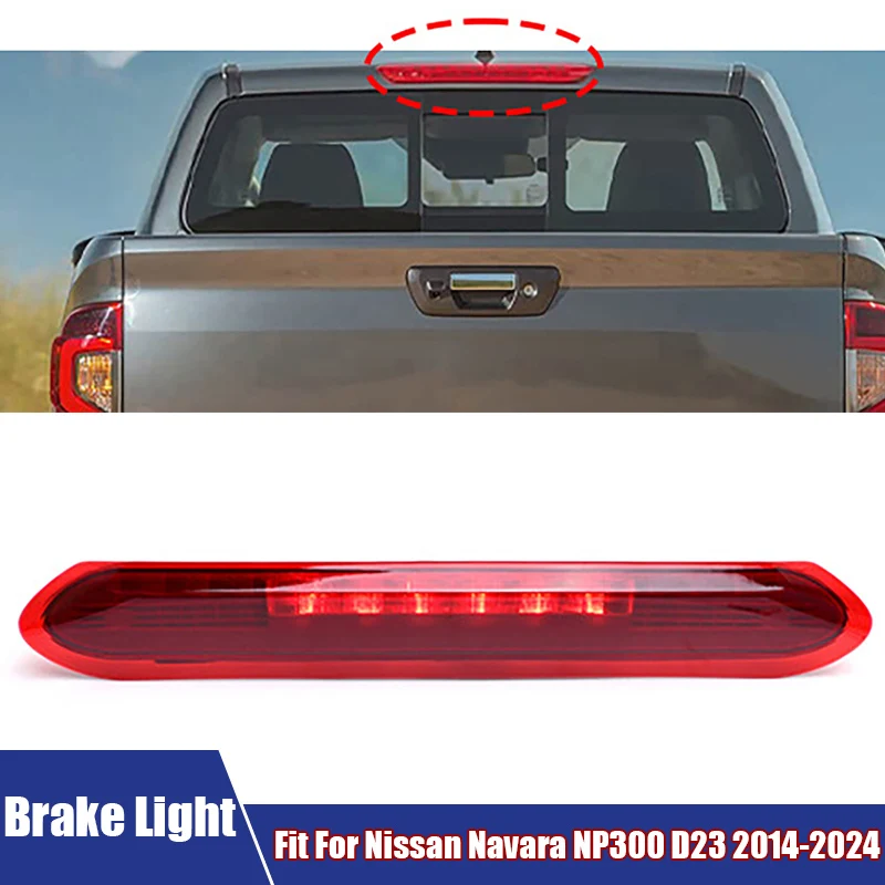 car-led-third-brake-light-red-high-mounted-stop-lamp-fit-for-nissan-navara-np300-d23-2014-2024-265904ja0c-car-accessories