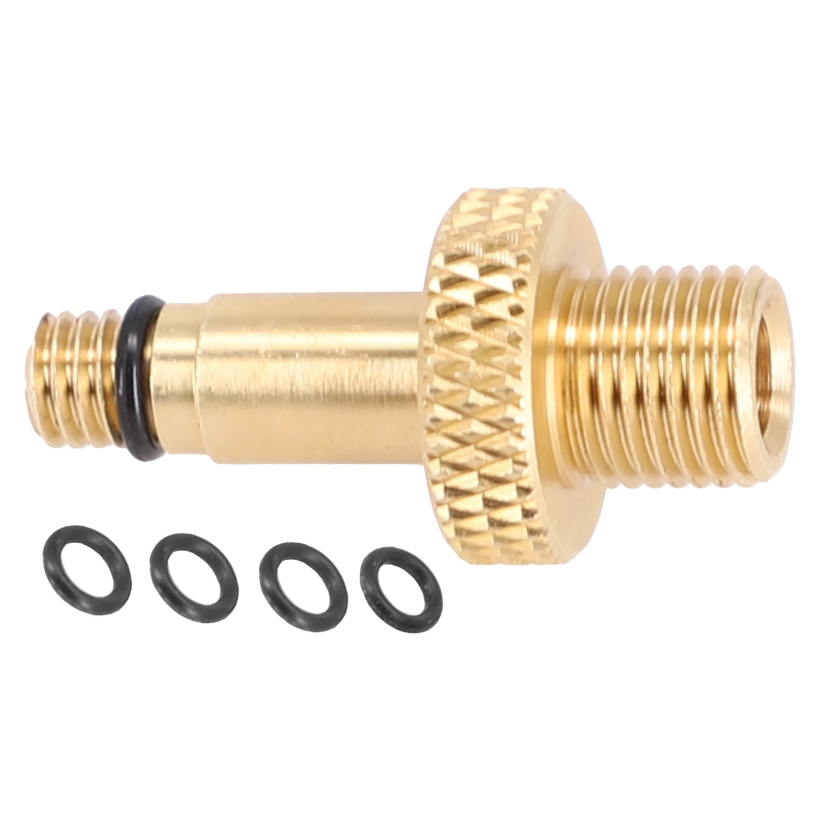 

Brand New Rear Valve Adapter Air Valve Comp Bike Rear Valve Air Valve Adaptor High Quality With Spare O-rings 10g Aluminum Alloy