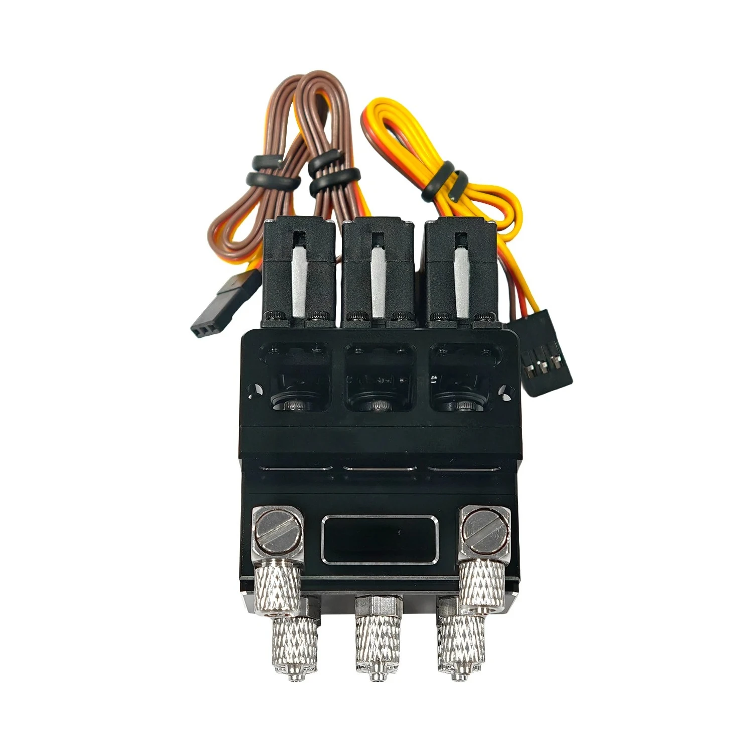 

RC Model Three Way Hydraulic Reversing Valve Metal Excavator Hydraulic Steering Valve Model Forklift Hydraulic Valve