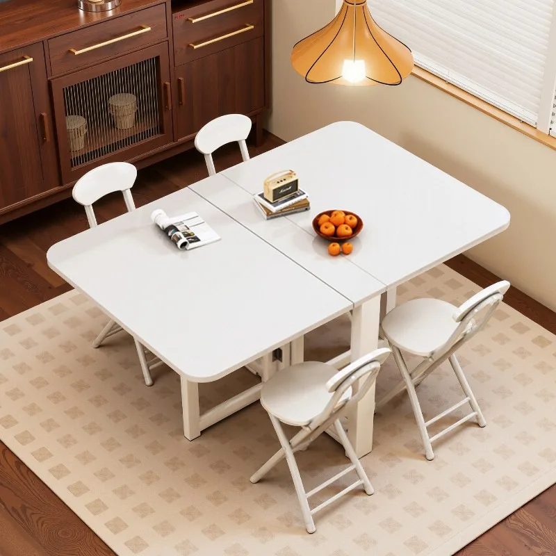 Stackable dining table Small apartment household table Free installation