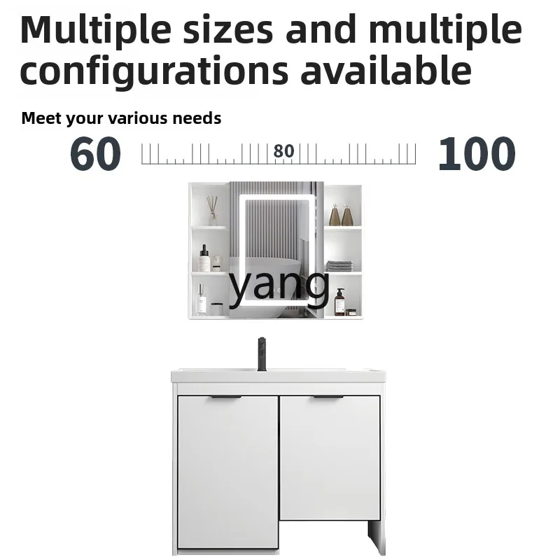 LH خزانة الغسيل مزيج حوض الغسيل المتكامل السيراميك مع حوض غسيل شرفة بالوعة