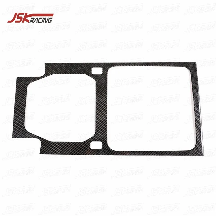 Carbon Fiber Center Console Skin Cover Lhd for 2020-2022 Land Rover Defender