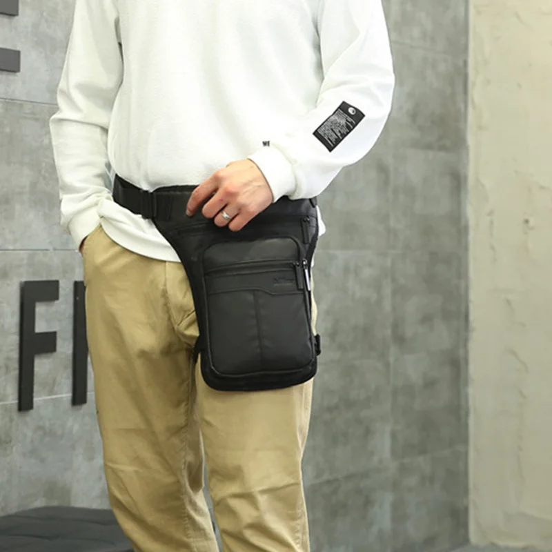 

Men's and women's running sports waist bag multi-functional mobile phone bag cross-body mini leg bag Men Shoulder bag