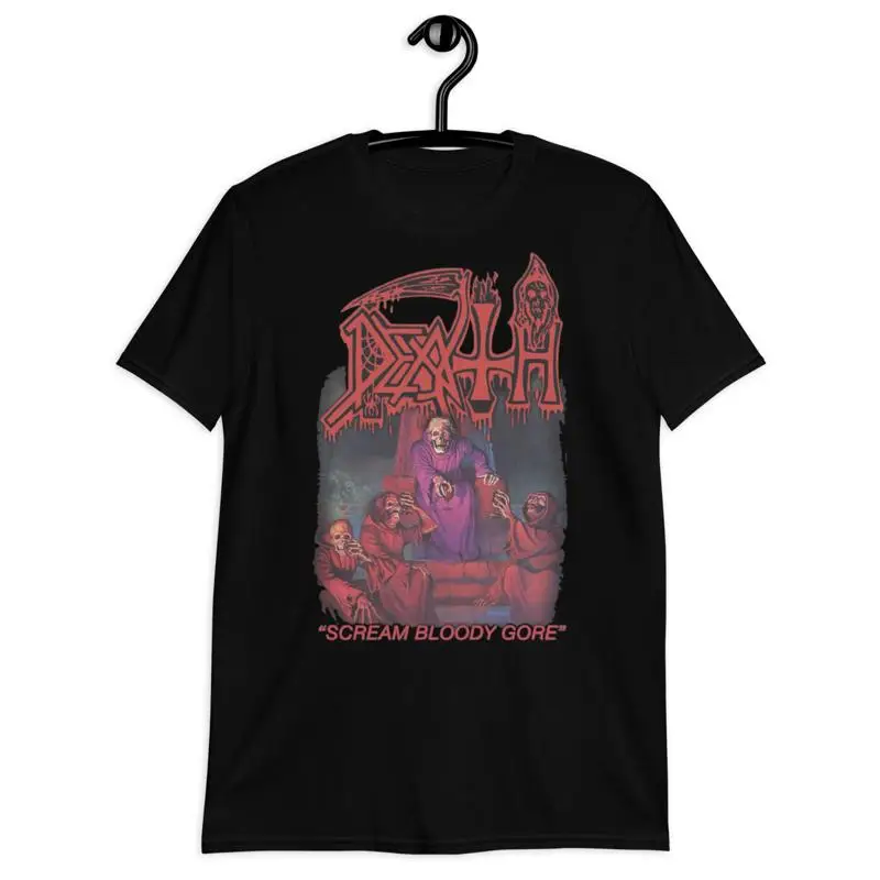 الموت "الصراخ الدموي غور" تشريح أكلة لحوم البشر نعي التوهية تي شيرت 3XL 2XL #1