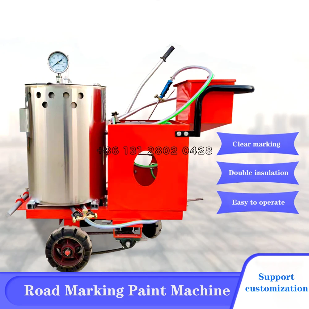 Thermoplastic marking machine, road, highway, marking machine, marking car, marking parking space, road surface marking car