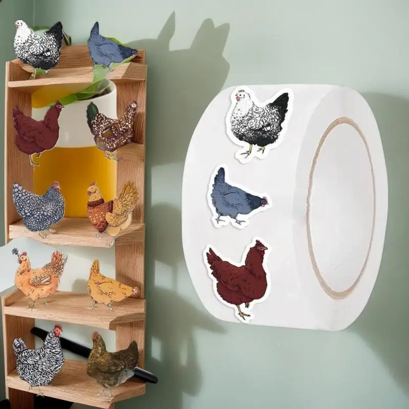 Confezione Creative Fowl Roll Nastro adesivo Vernice spray per animali Copertura per laptop, desktop, decalcomanie per tazze d'acqua