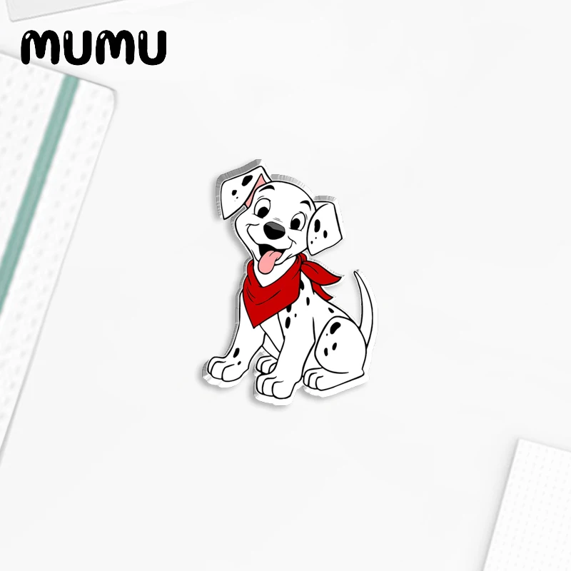 2024 New 101 Dalmatians Dogs Lapel Pin Puppy Acrylic Brooches Handmade Epoxy Jewelry Shirt Bag Badge