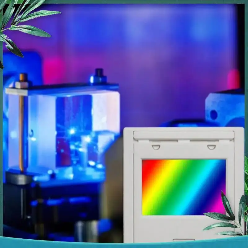 (NEW) Transmission Diffraction Grating With Frame Line Spectrophotometer Diffraction Grating Optical Teaching Experiment