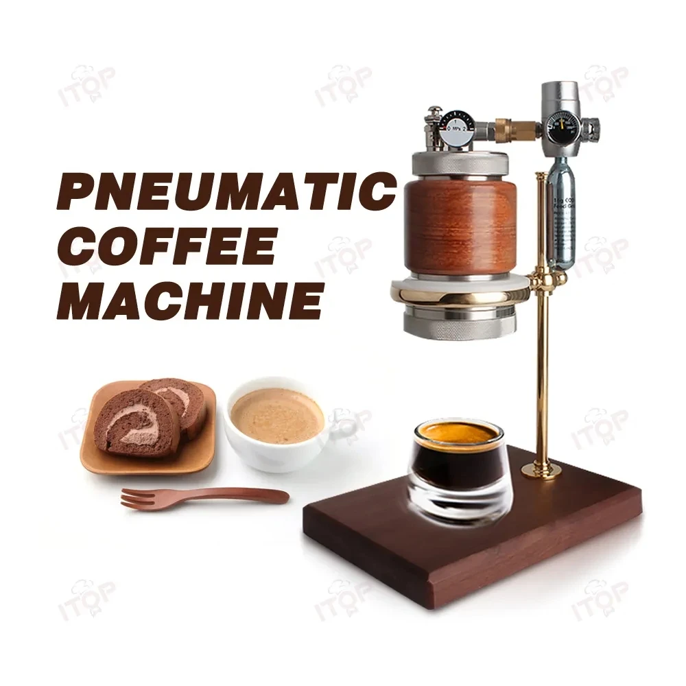 

ITOP 58mm Pneumatic Coffee Machine Removable Portable Outdoor Camping Unplugged Espresso Coffee Maker