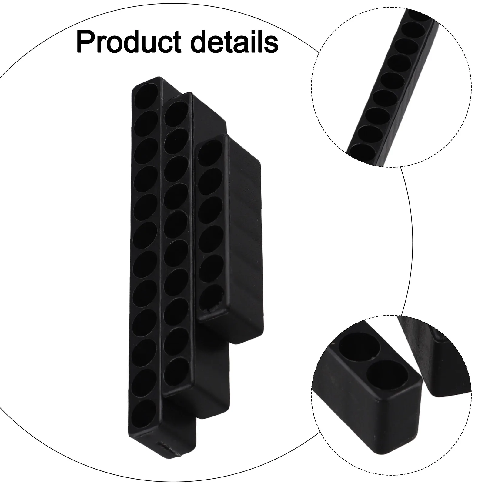 Optimize Your Workspace with Screwdriver Bit Holder Plastic Storage Organizer Easily Accessible for Your 15pcs Hex Shank Bits