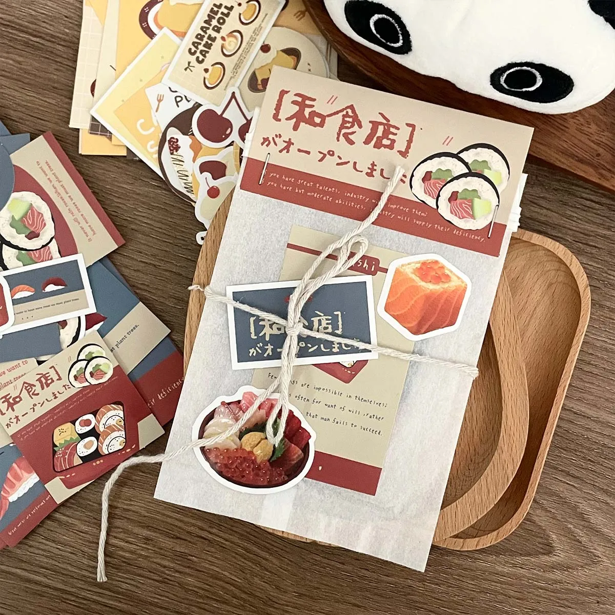 

WAKAWAKA 29P Food Theme Thank you Cards Foldable Hanging Card for diy Jewelry Display Card Stationery Packaging Retail Price Tag